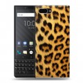Дизайнерский пластиковый чехол для BlackBerry KEY2 Леопард