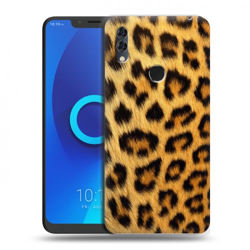 Дизайнерский силиконовый чехол для Alcatel 5V Леопард