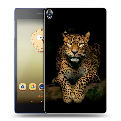 Дизайнерский силиконовый чехол для Lenovo Tab 3 8 Plus Леопард