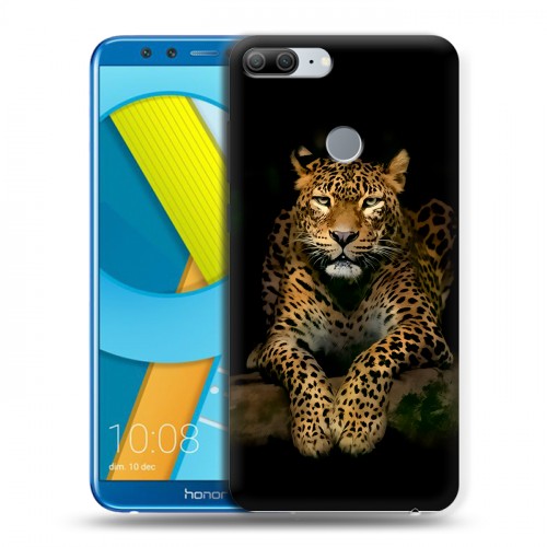 Дизайнерский пластиковый чехол для Huawei Honor 9 Lite Леопард