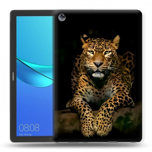 Дизайнерский силиконовый чехол для Huawei MediaPad M5 10.8 Леопард