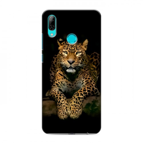 Дизайнерский пластиковый чехол для Huawei P Smart (2019) Леопард