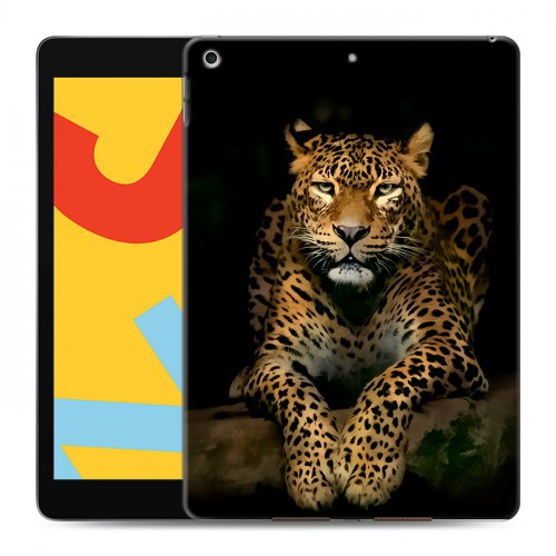 Дизайнерский силиконовый чехол для Ipad 10.2 (2019) Леопард