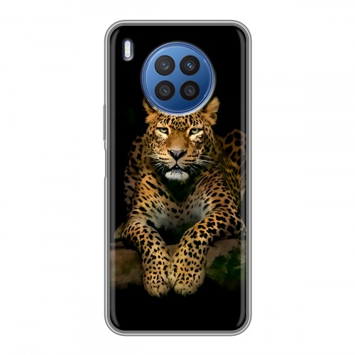 Дизайнерский пластиковый чехол для Huawei Nova 8i Леопард