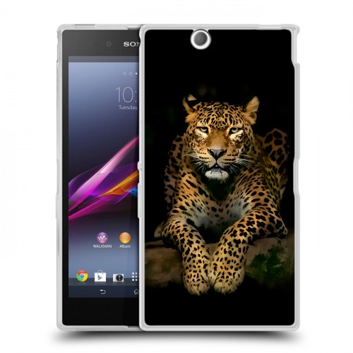 Дизайнерский пластиковый чехол для Sony Xperia Z Ultra  Леопард