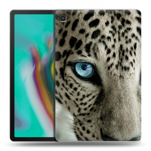 Дизайнерский пластиковый чехол для Samsung Galaxy Tab S5e Леопард
