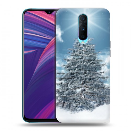 Дизайнерский пластиковый чехол для OPPO RX17 Pro Новогодняя елка