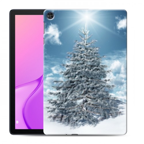 Дизайнерский силиконовый чехол для Huawei MatePad T10 Новогодняя елка