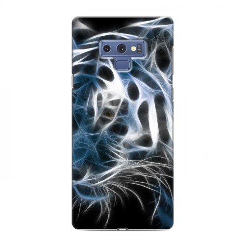 Дизайнерский силиконовый с усиленными углами чехол для Samsung Galaxy Note 9 Тигры