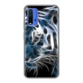 Дизайнерский силиконовый чехол для Xiaomi RedMi 9T Тигры