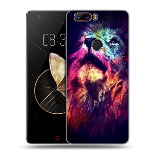 Дизайнерский пластиковый чехол для ZTE Nubia Z17 Тигры