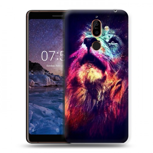 Дизайнерский пластиковый чехол для Nokia 7 Plus Тигры