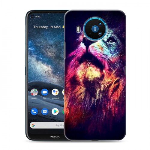 Дизайнерский силиконовый чехол для Nokia 8.3 Тигры