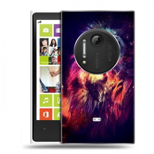 Дизайнерский пластиковый чехол для Nokia Lumia 1020 Тигры
