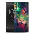 Дизайнерский пластиковый чехол для Sony Xperia XZs Тигры