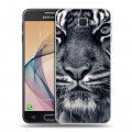 Дизайнерский пластиковый чехол для Samsung Galaxy J5 Prime Тигры