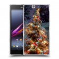 Дизайнерский пластиковый чехол для Sony Xperia Z Ultra  Новогодняя елка