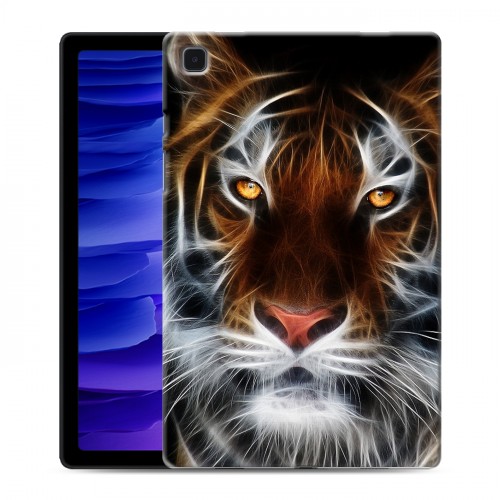 Дизайнерский силиконовый чехол для Samsung Galaxy Tab A7 10.4 (2020) Тигры