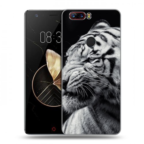 Дизайнерский пластиковый чехол для ZTE Nubia Z17 Тигры