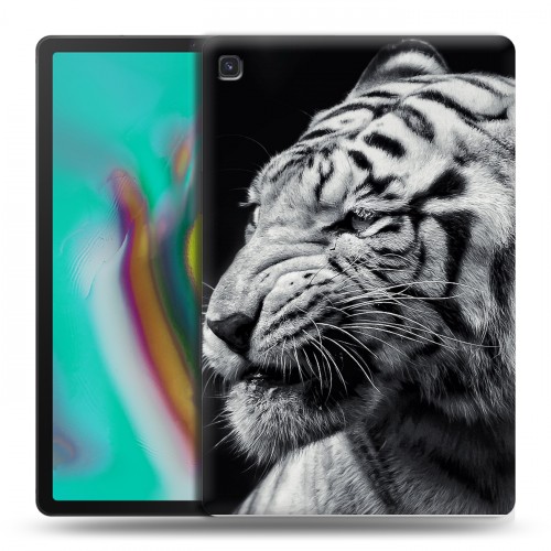 Дизайнерский силиконовый чехол для Samsung Galaxy Tab S5e Тигры