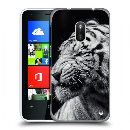 Дизайнерский пластиковый чехол для Nokia Lumia 620 Тигры