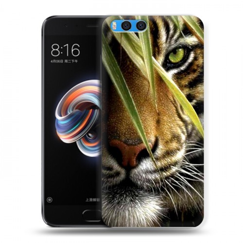 Дизайнерский силиконовый чехол для Xiaomi Mi Note 3 Тигры