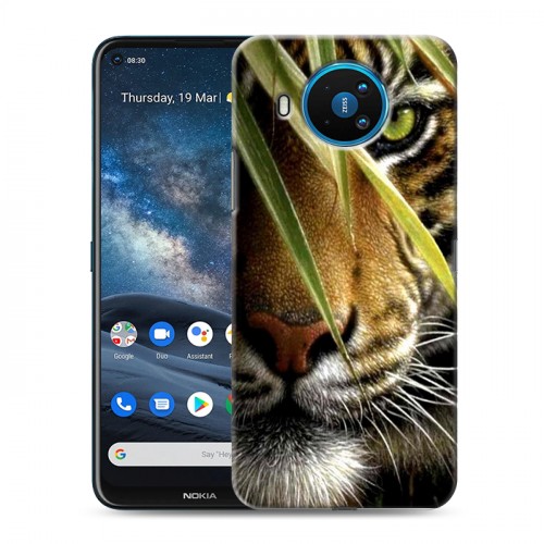 Дизайнерский силиконовый чехол для Nokia 8.3 Тигры