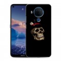 Дизайнерский силиконовый чехол для Nokia 5.4 Мир черепов