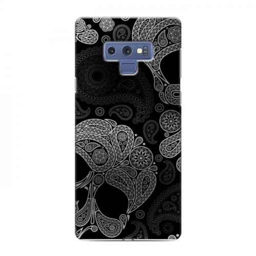 Дизайнерский силиконовый с усиленными углами чехол для Samsung Galaxy Note 9 Мир черепов
