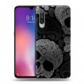 Дизайнерский силиконовый с усиленными углами чехол для Xiaomi Mi9 Мир черепов