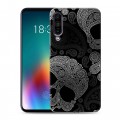 Дизайнерский силиконовый чехол для Meizu 16T Мир черепов