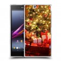 Дизайнерский пластиковый чехол для Sony Xperia Z Ultra  Новогодняя елка