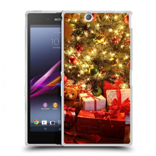 Дизайнерский пластиковый чехол для Sony Xperia Z Ultra  Новогодняя елка