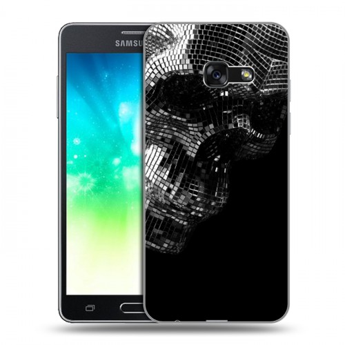 Дизайнерский силиконовый с усиленными углами чехол для Samsung Galaxy A3 (2017) Мир черепов