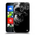 Дизайнерский пластиковый чехол для Nokia Lumia 620 Мир черепов