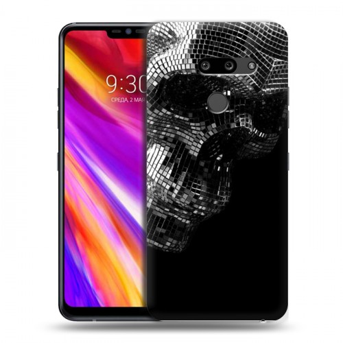 Дизайнерский пластиковый чехол для LG G8 ThinQ Мир черепов