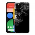 Дизайнерский пластиковый чехол для Google Pixel 5 Мир черепов