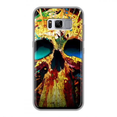 Дизайнерский силиконовый чехол для Samsung Galaxy S8 Plus Мир черепов