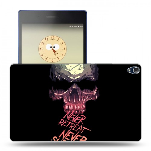 Дизайнерский силиконовый чехол для Lenovo Tab 3 8 Plus Мир черепов