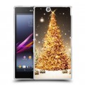 Дизайнерский пластиковый чехол для Sony Xperia Z Ultra  Новогодняя елка