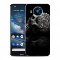 Дизайнерский силиконовый чехол для Nokia 8.3 Мир черепов