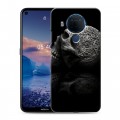 Дизайнерский силиконовый чехол для Nokia 5.4 Мир черепов