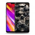 Дизайнерский пластиковый чехол для LG G8 ThinQ Мир черепов