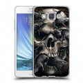 Дизайнерский пластиковый чехол для Samsung Galaxy A5 Мир черепов