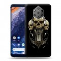 Дизайнерский силиконовый чехол для Nokia 9 PureView Мир черепов