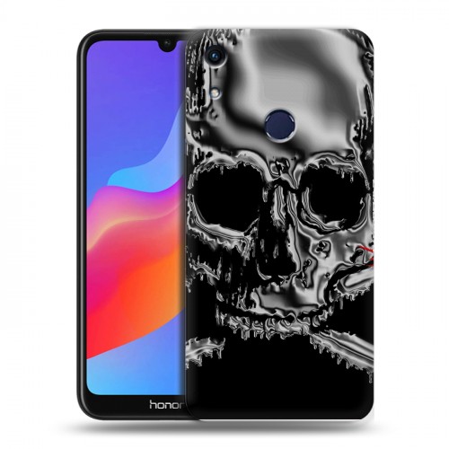 Дизайнерский пластиковый чехол для Huawei Honor 8A Мир черепов