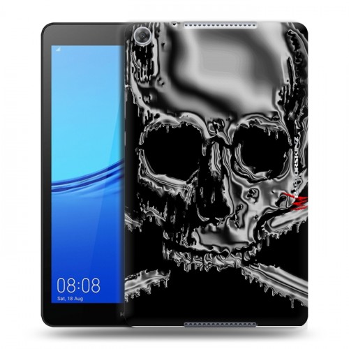 Дизайнерский силиконовый чехол для Huawei MediaPad M5 lite 8 Мир черепов