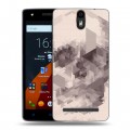 Дизайнерский силиконовый чехол для Wileyfox Storm Арт черепа