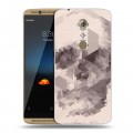 Дизайнерский пластиковый чехол для ZTE Axon 7 Арт черепа