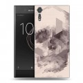 Дизайнерский пластиковый чехол для Sony Xperia XZs Арт черепа